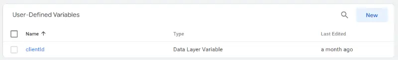 Client ID variable in GTM